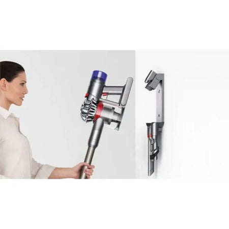 DYSON V12 Detect Slim Absolute Aspirateur sans fil (sans fil, 0,35 l, autonomie de la batterie : 60 min, nickel satiné/nickel brillant)