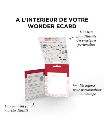 Carte cadeau multi-enseigne